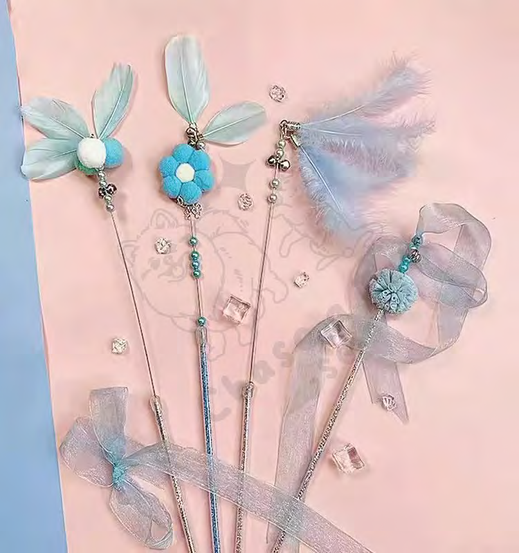 Whimsical Fairyland Cat Teasers Toy