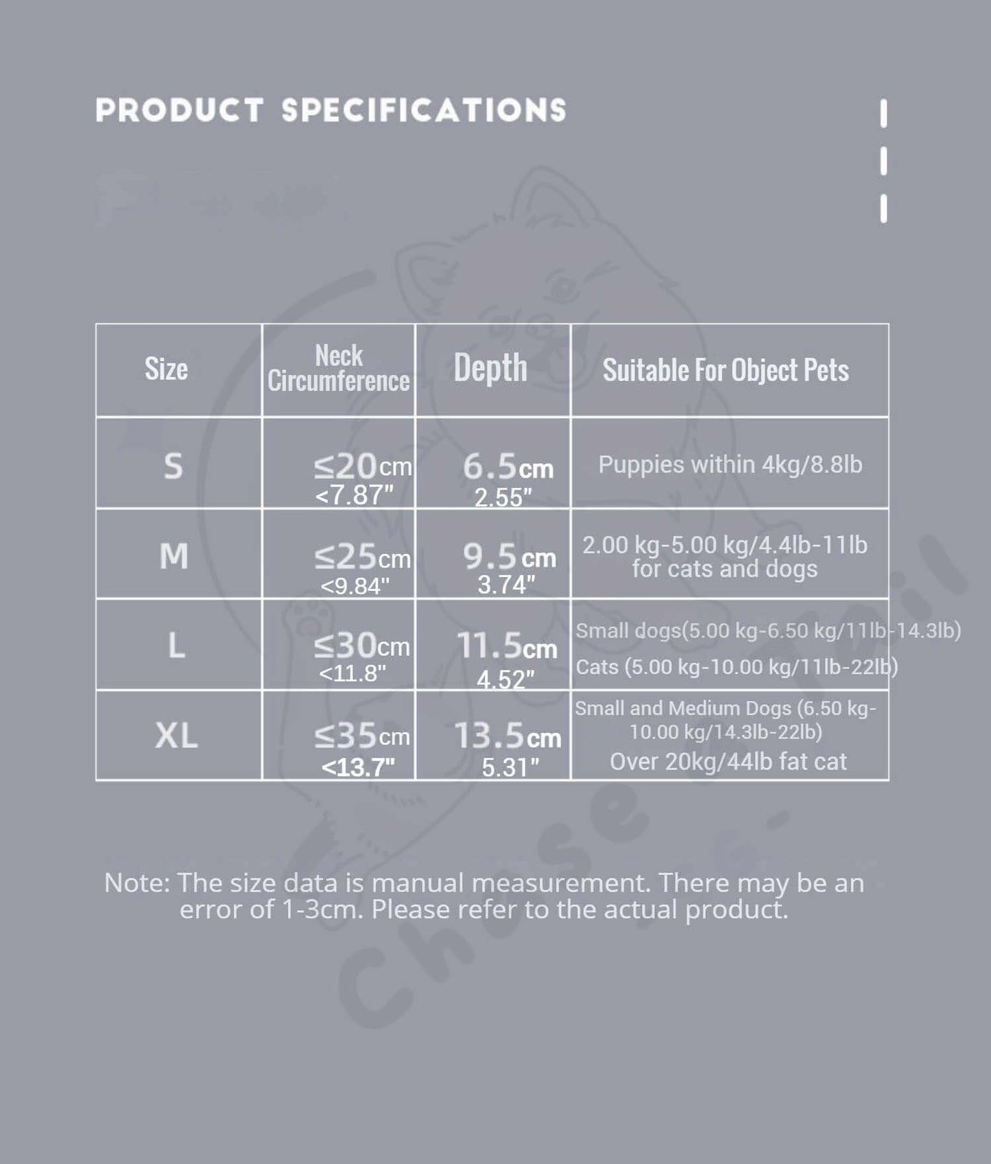 Popocola Comfort Pet Recovery E-Collar for dogs & cats