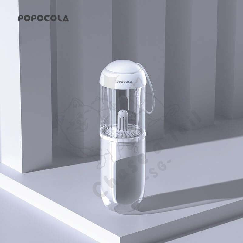Popocola Portable Outdoor Pet Filter Water Bottle for Dogs & Cats