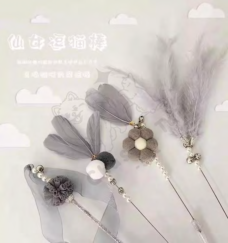 Whimsical Fairyland Cat Teasers Toy