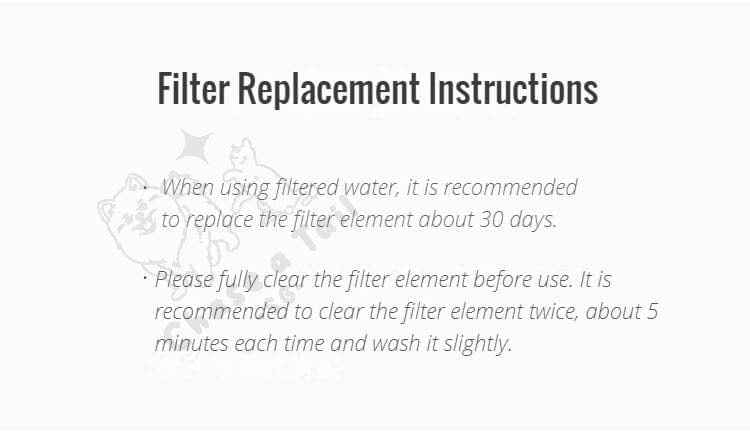 Popocola Portable Outdoor Pet Filter Water Bottle for Dogs & Cats