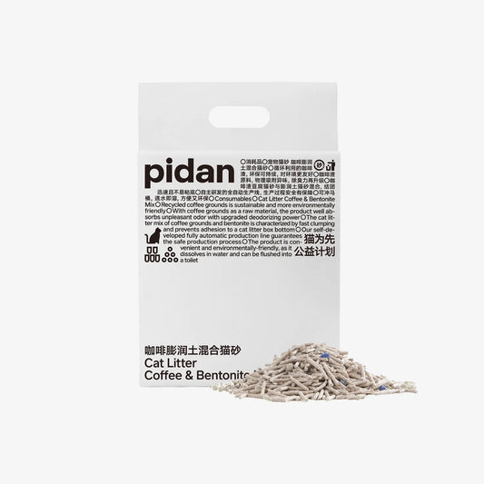 PIDAN Coffee & Bentonite Tofu Cat Litter