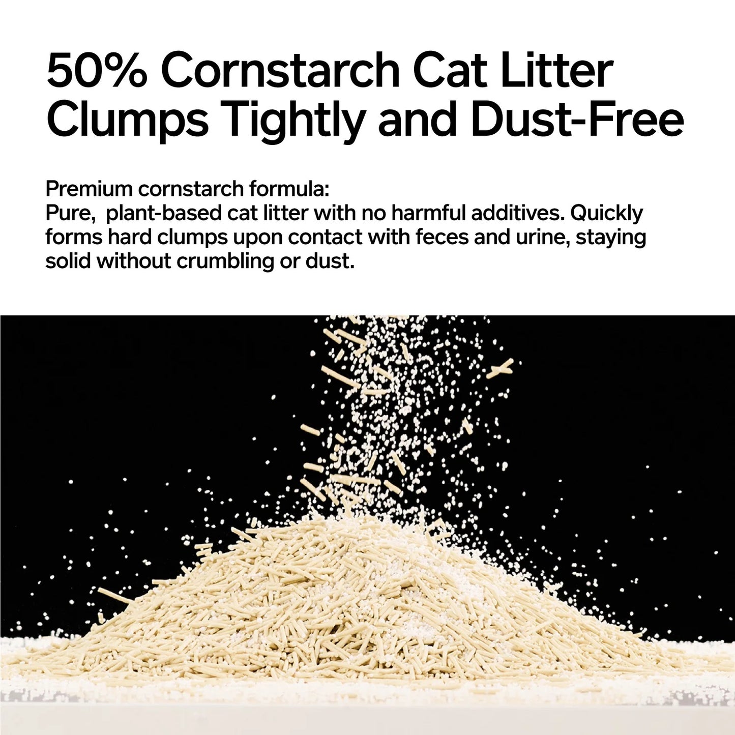 NEW Pidan Cat Litter White-Jade & Tofu Mix Odor Control Dust-Free Comfort
