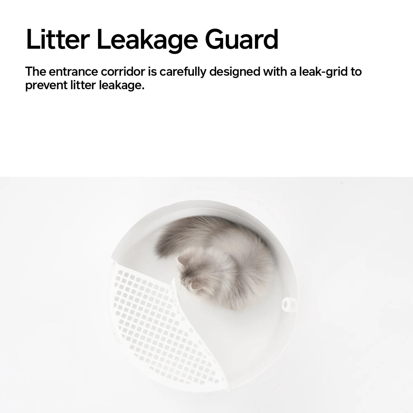 PIDAN Minimalistic Enclosed Igloo Cat Litter Box