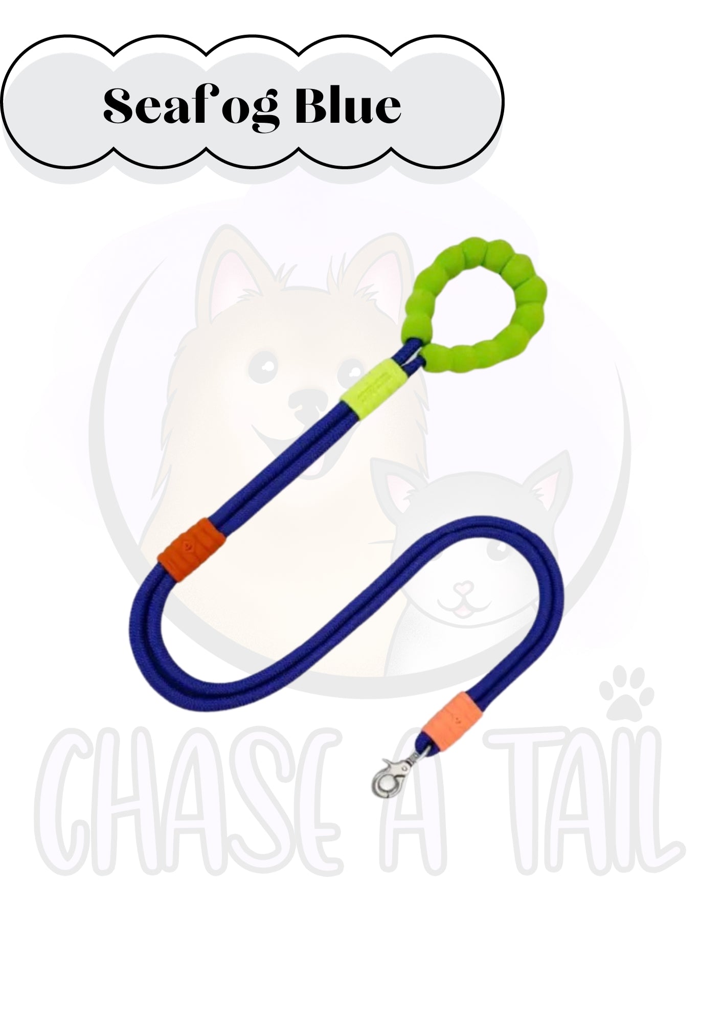 Foam Handle Traction Pet Collar and Leash