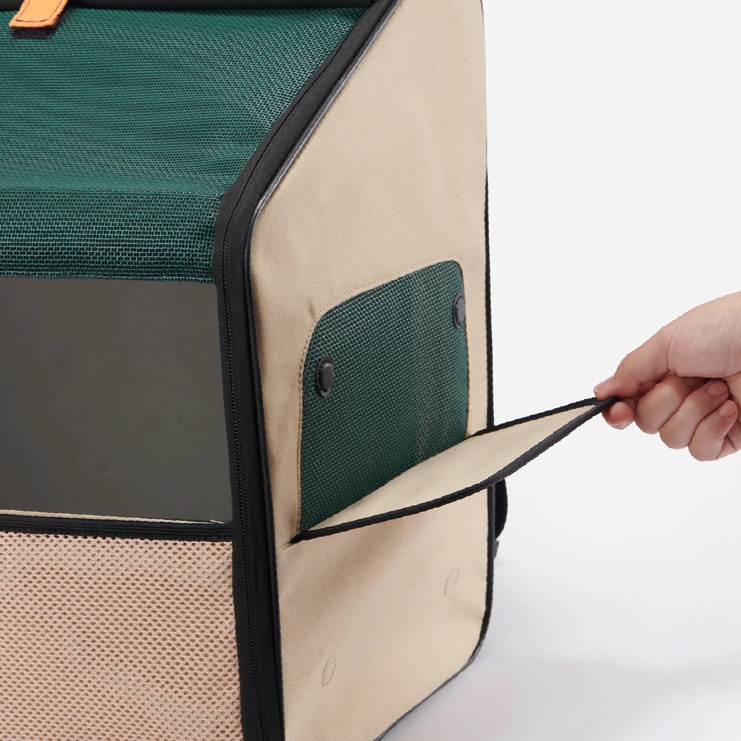 PIDAN Expandable Pet Travel Carrier - Portable Cat Litter Box