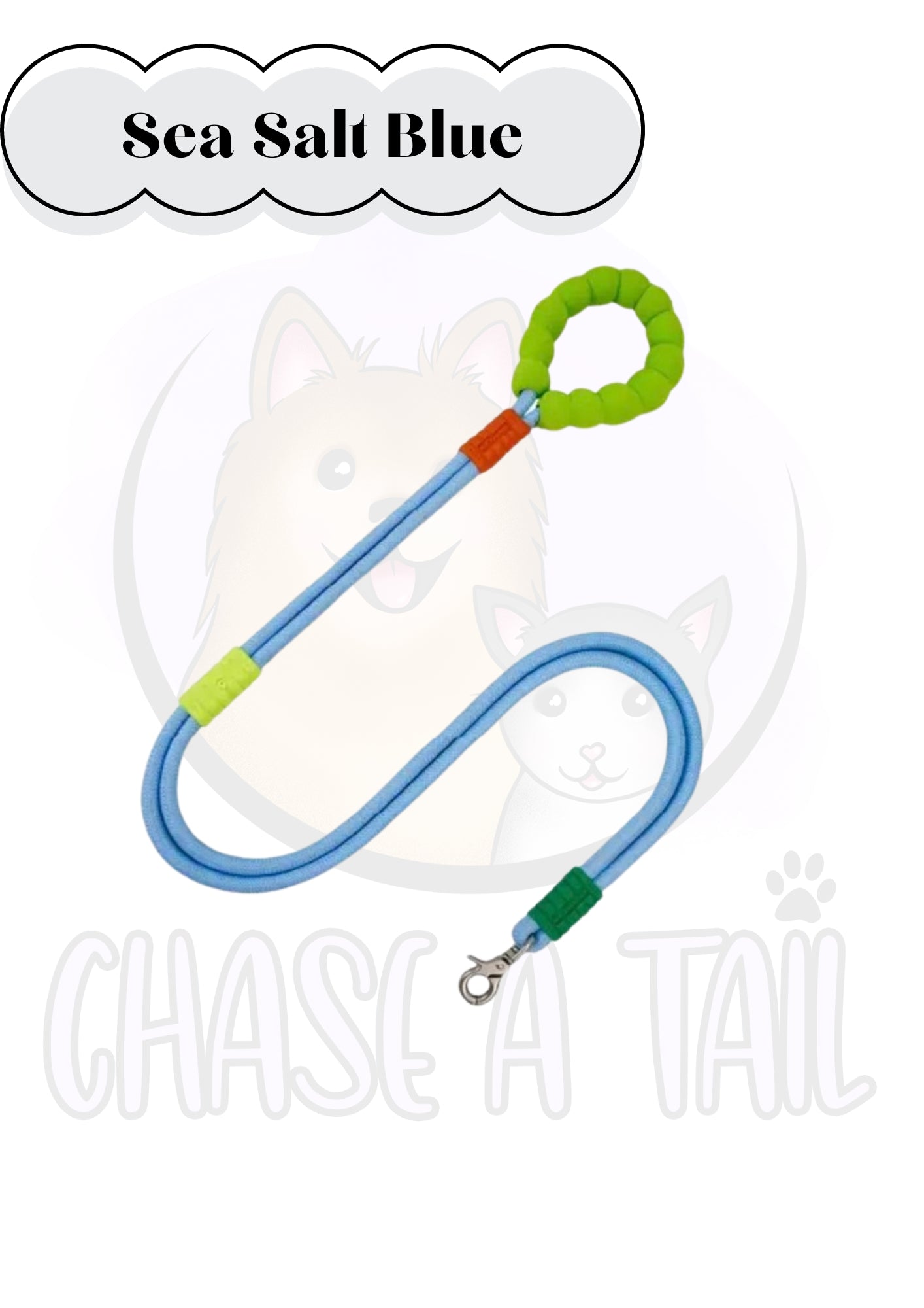 Foam Handle Traction Pet Collar and Leash