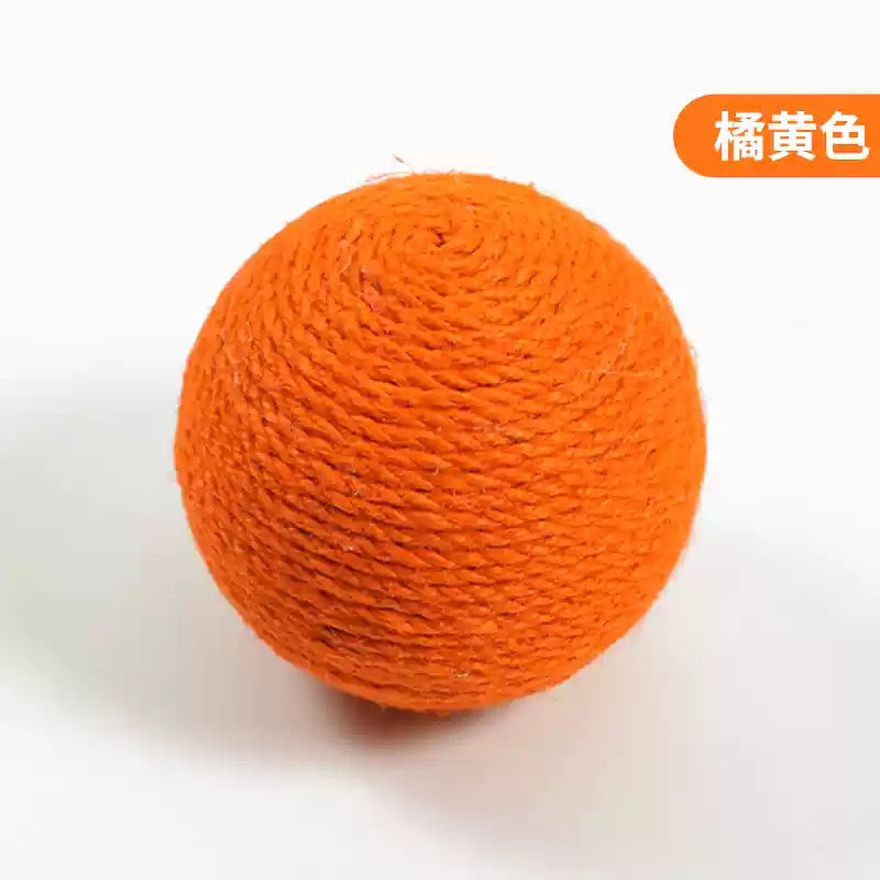 Premium Sisal Cat Toy Ball – Durable & Fun Playtime for Cats/Kittens