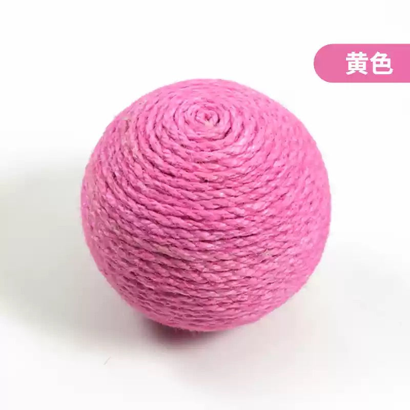 Premium Sisal Cat Toy Ball – Durable & Fun Playtime for Cats/Kittens