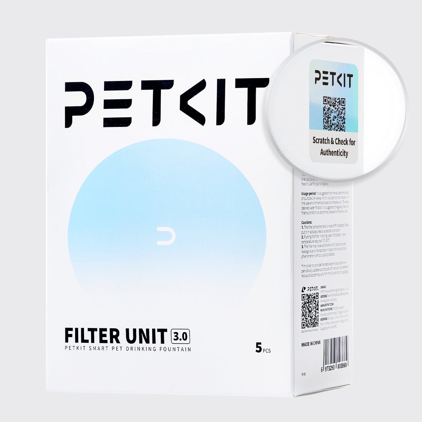 PETKIT Smart Water Fountain Filter 3.0