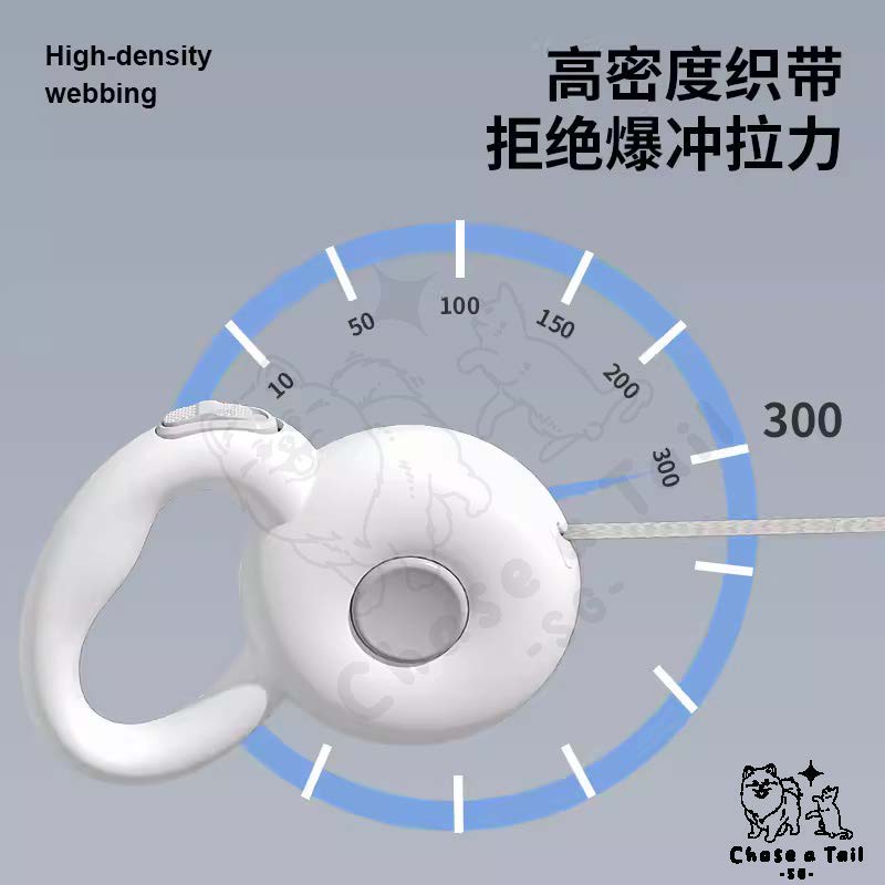 Popocola Minimalistic Retractable Donut Leash