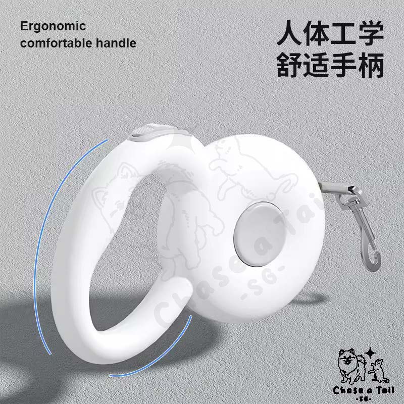 Popocola Minimalistic Retractable Donut Leash