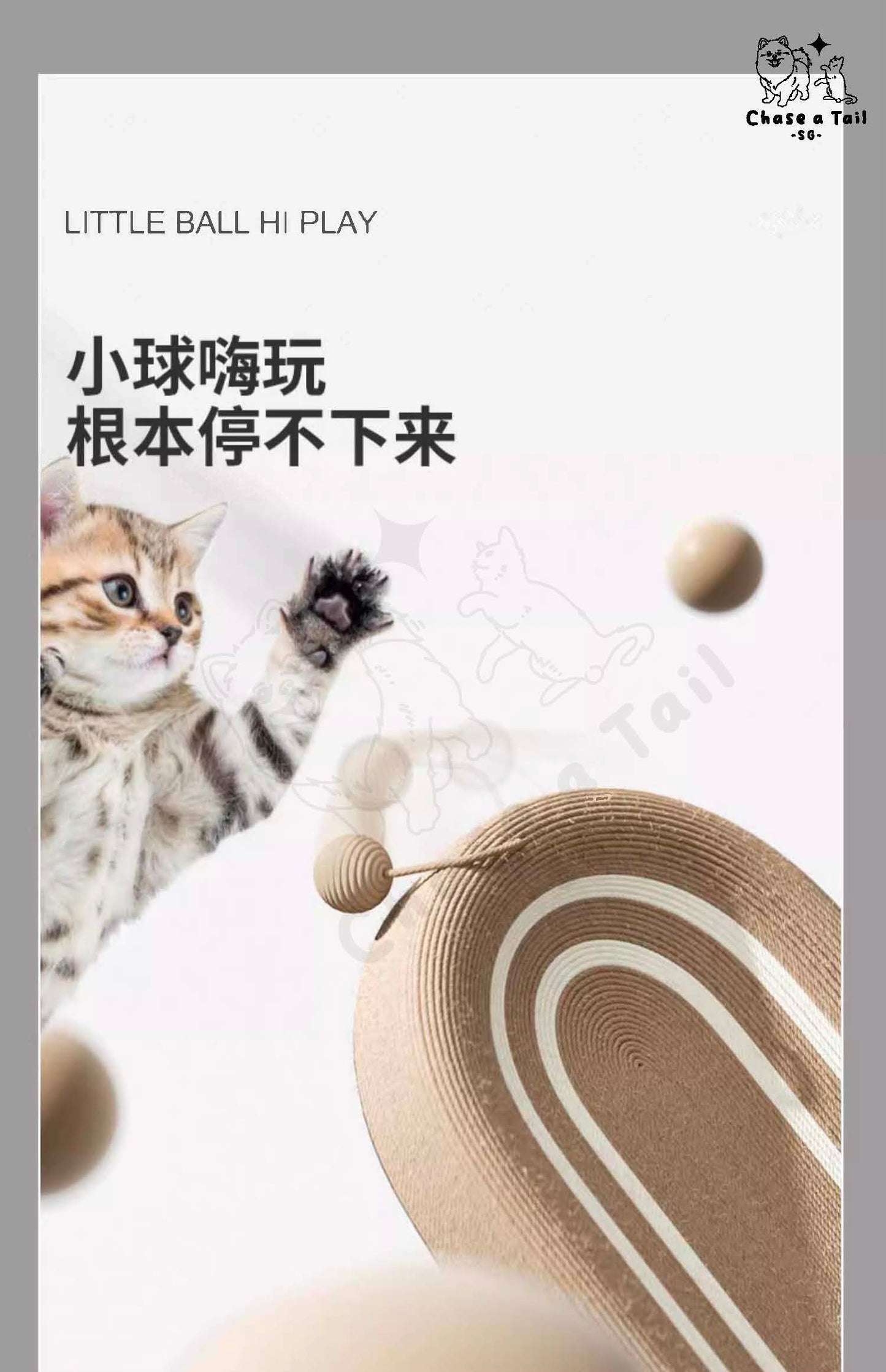 Oval Sisal Cat Scratching Board