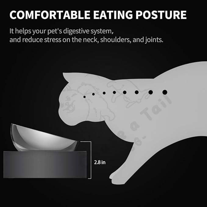 PETKIT Elevated Stainless Steel Pet Bowl