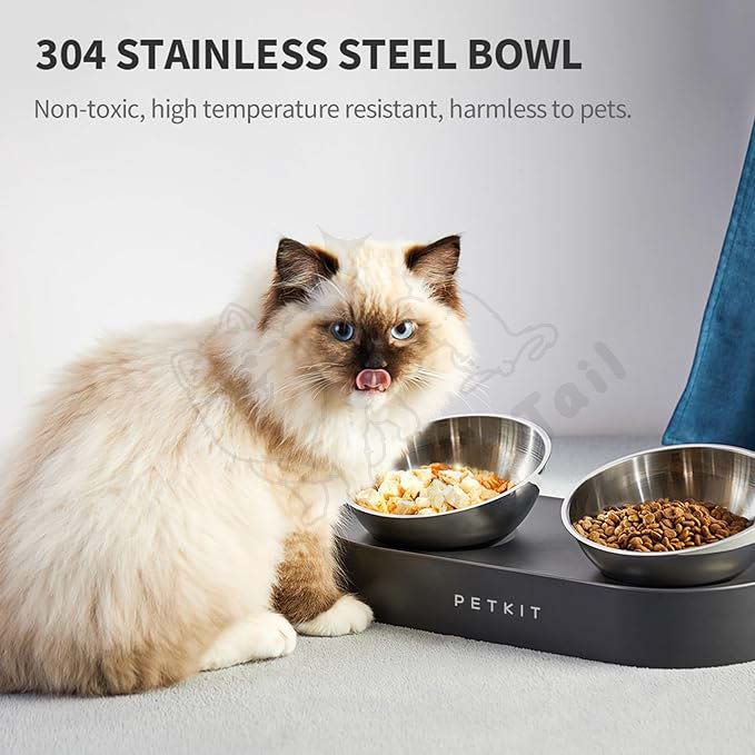 PETKIT Elevated Stainless Steel Pet Bowl