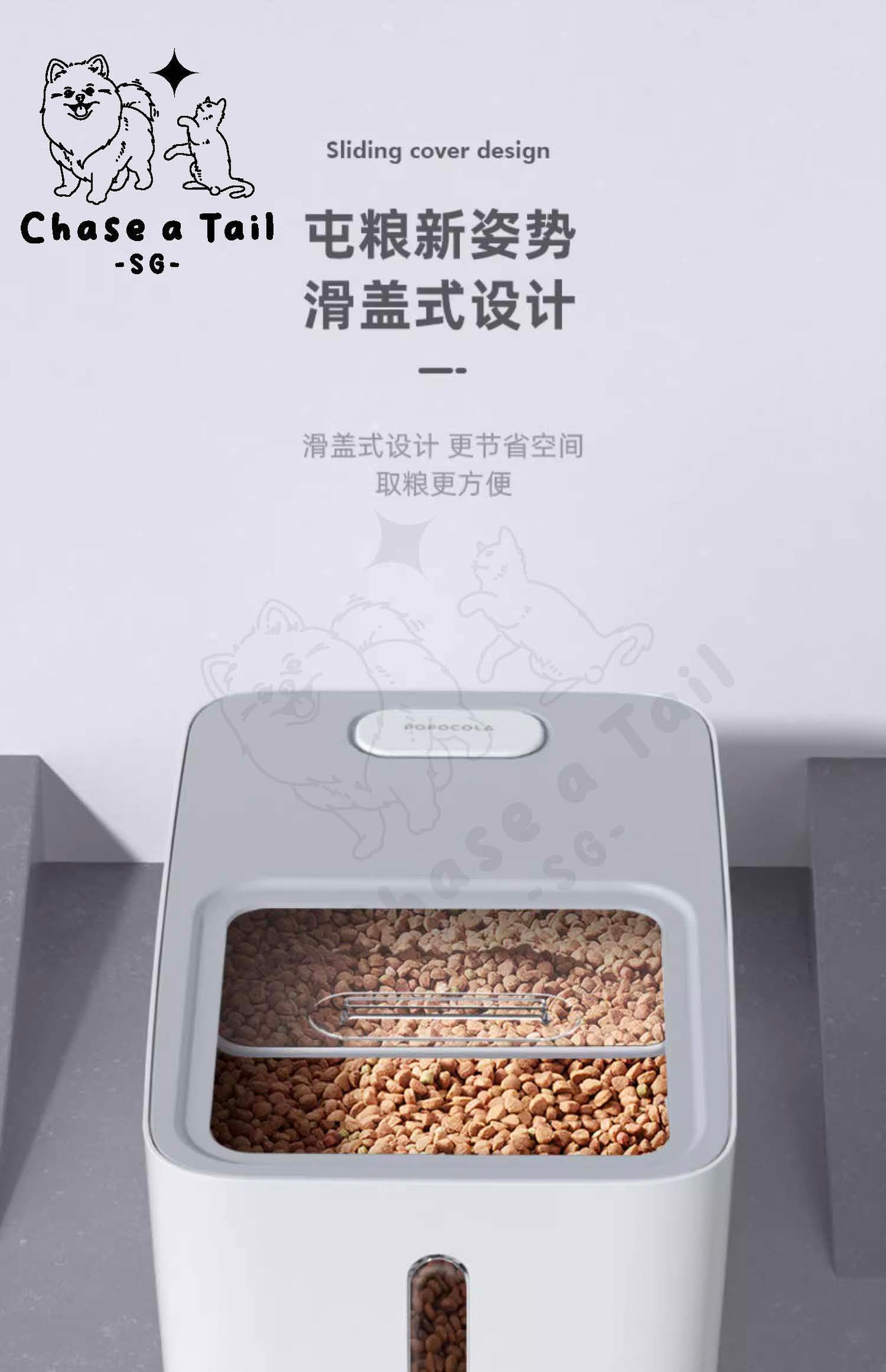Freshlock Pet Food Vault Storage Box