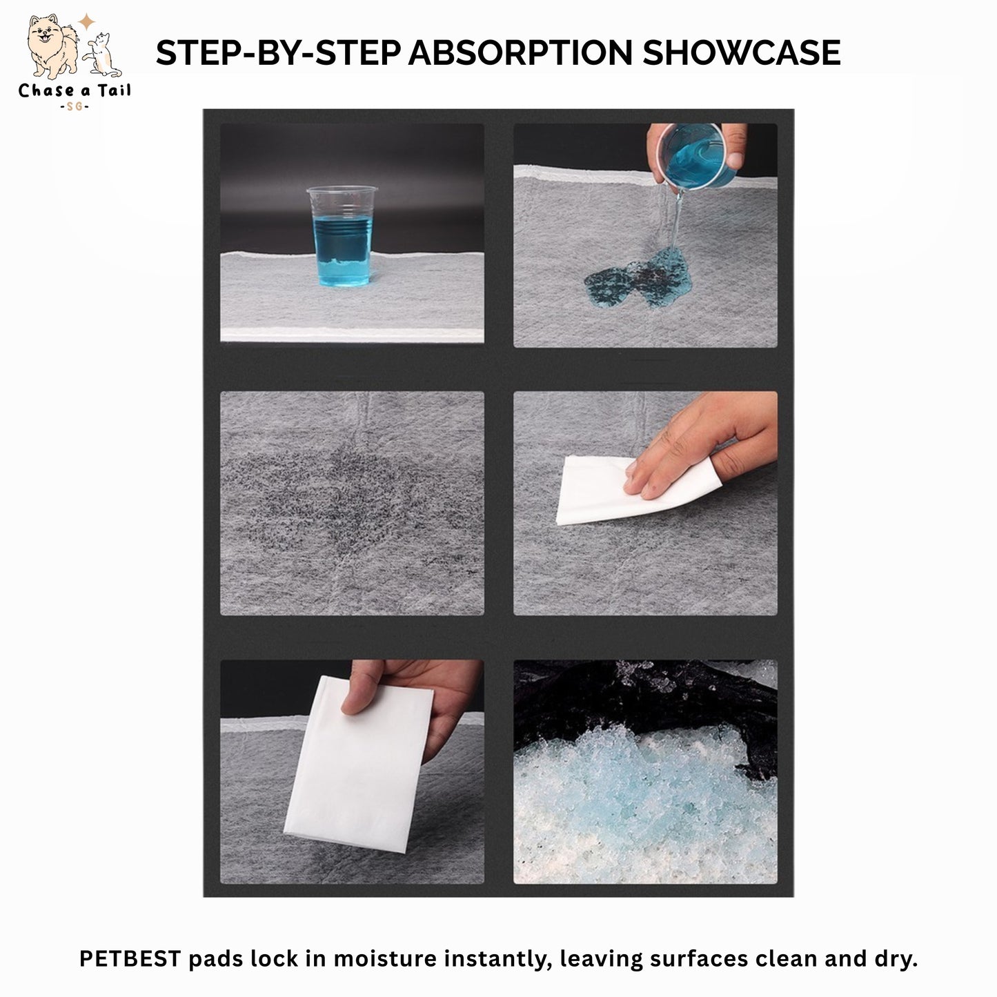Pet Best Thick & Odour Control Charcoal Pee Pad