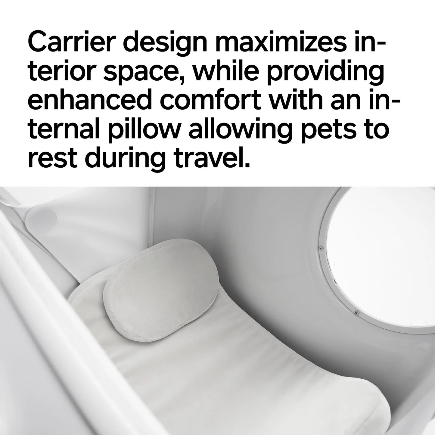 PIDAN Minimalistic Wheeled Pet Carrier Ventilation Type