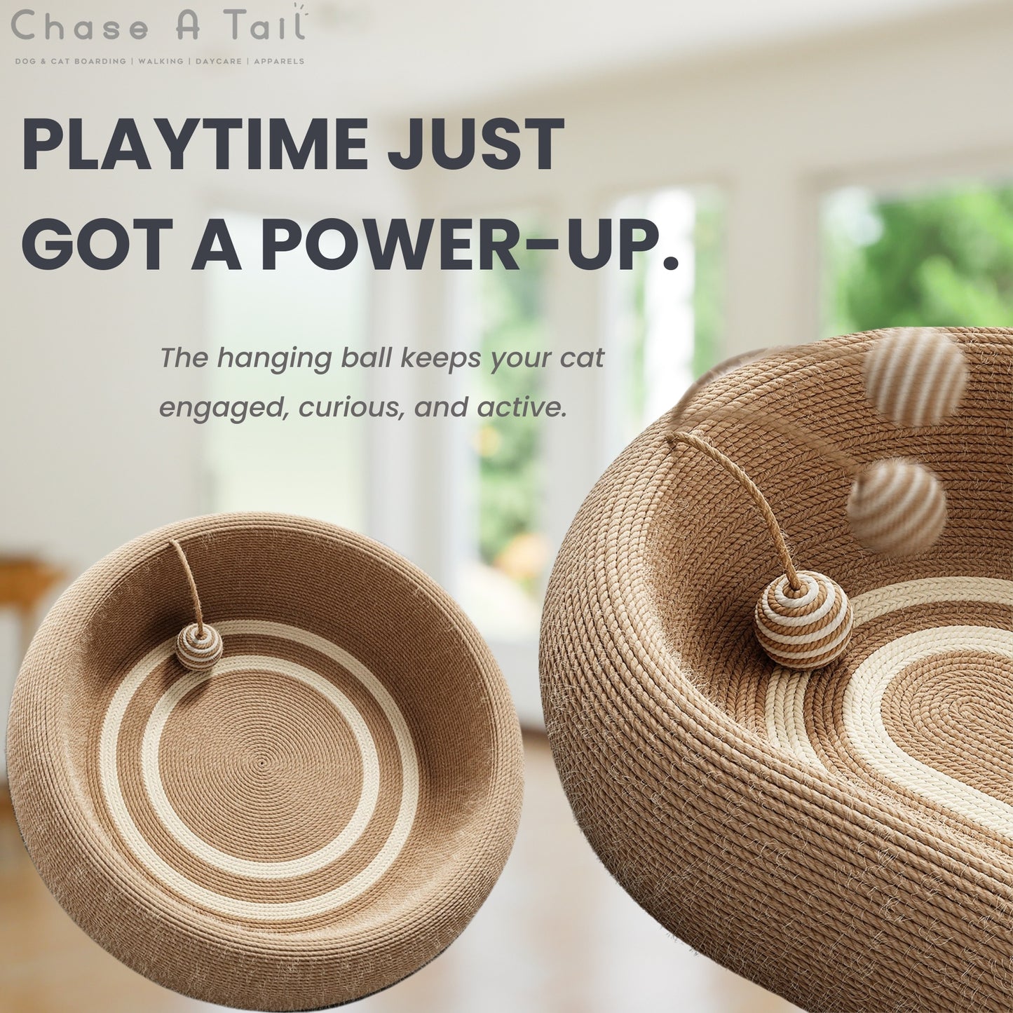 NEW Deeper & Wider Sisal Scratch Board