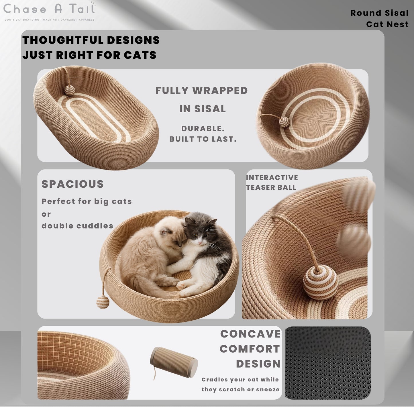 NEW Deeper & Wider Sisal Scratch Board