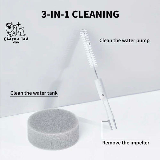Pet Water Dispenser Cleaning Set